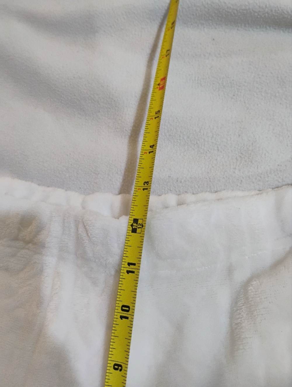 Cozy White Cable-Knit Thermal Pajama Bottoms - Picture 14 of 15